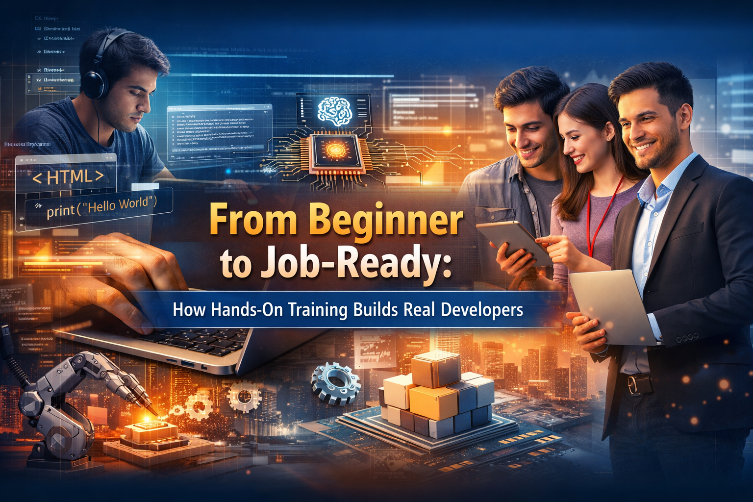 From Beginner to Job-Ready: How Hands-On Training Builds Real Developers