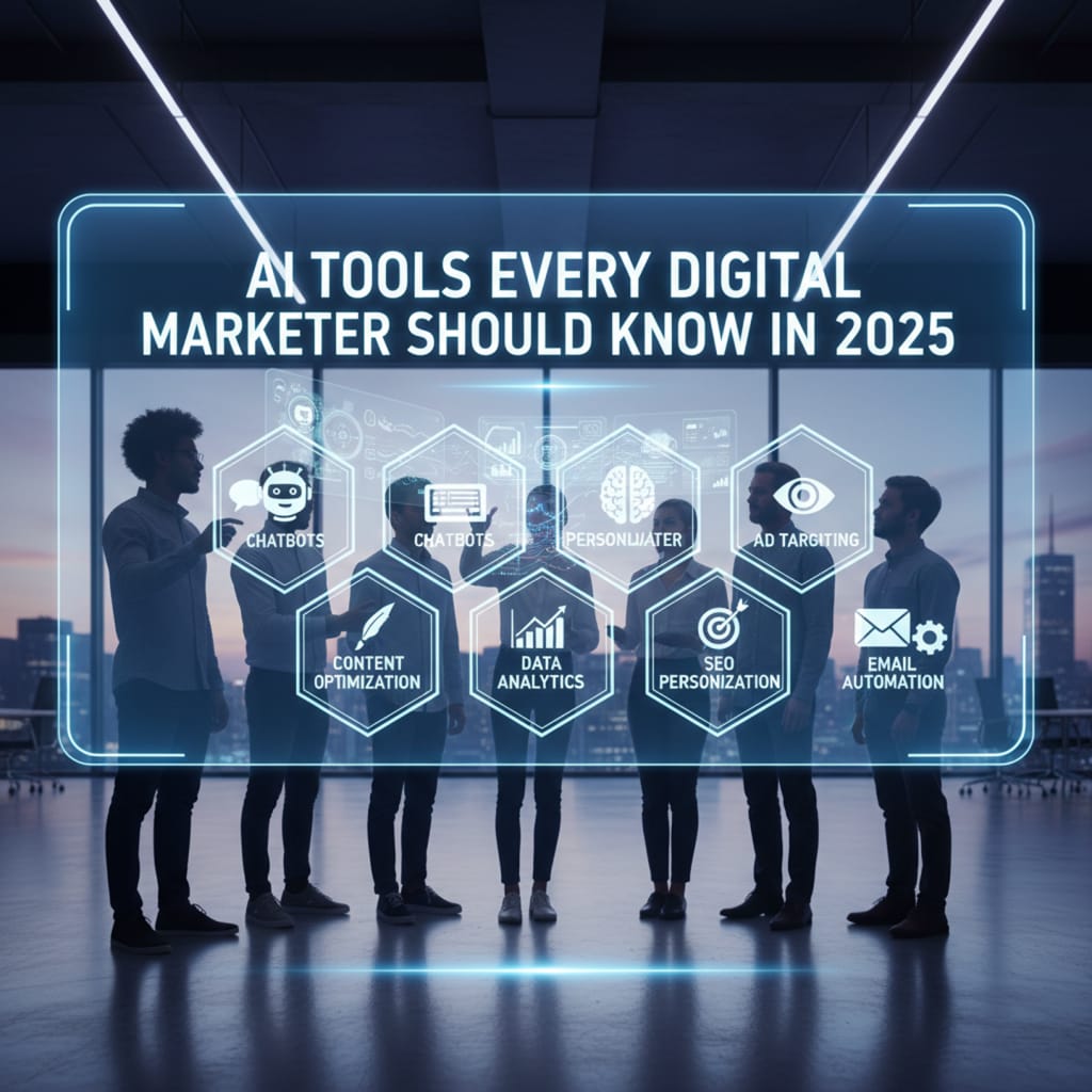 AI Tools Every Digital Marketer Should Know in 2025